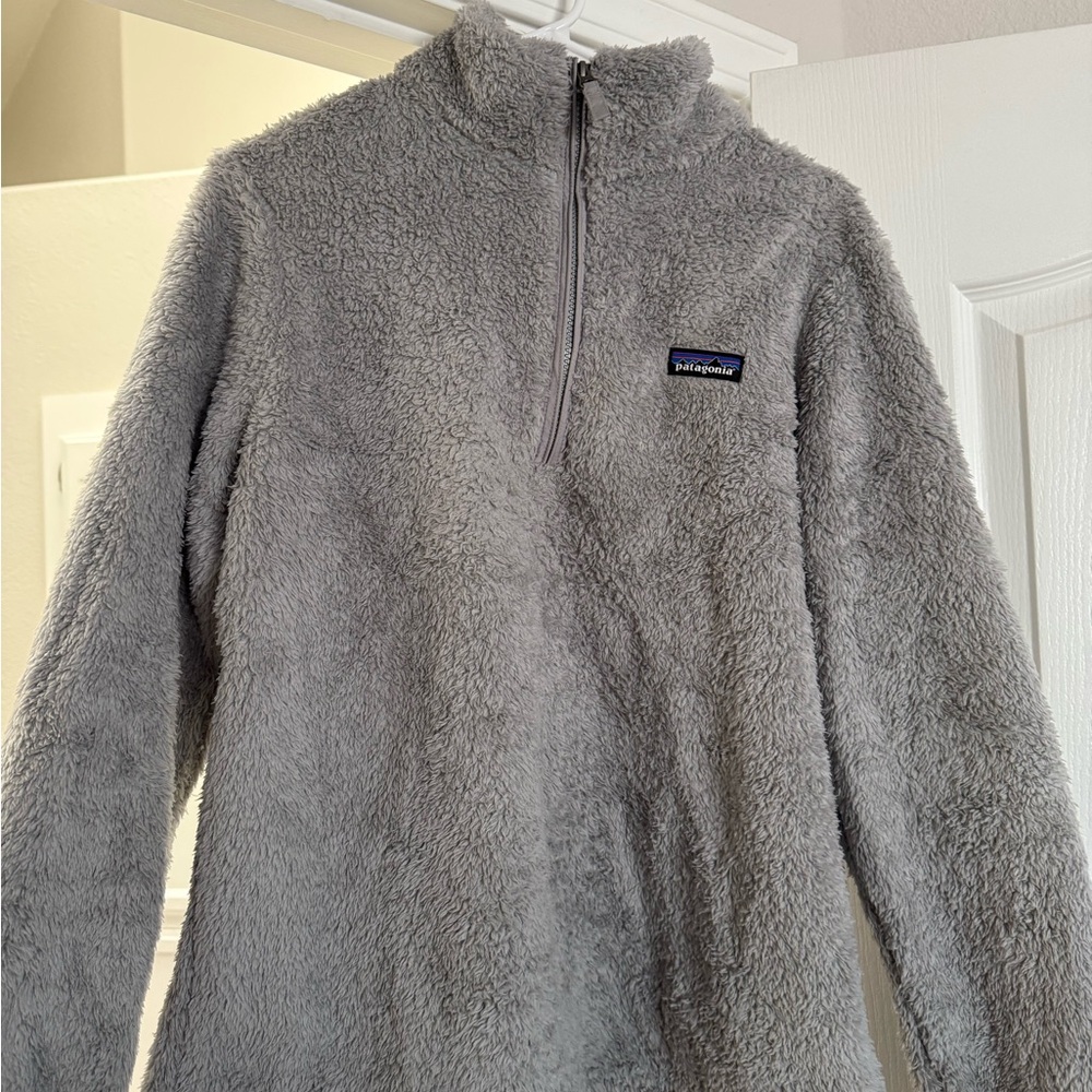 Patagonia Soft Gray Fleece Jacket